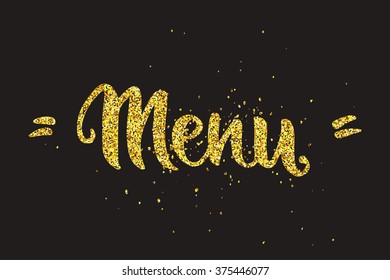 Vector calligraphy. Hand drawn lettering poster. Vintage typography card.