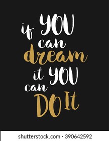Vector calligraphy. Hand drawn lettering poster. Vintage typography card.