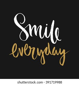 Vector calligraphy. Hand drawn lettering poster. Vintage typography card.