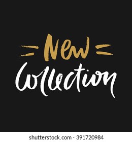 Vector calligraphy. Hand drawn lettering poster. Vintage typography card.