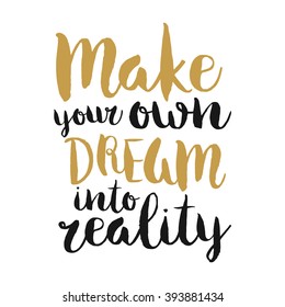 Vector calligraphy. Hand drawn lettering poster. Vintage typography card.