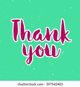 Vector calligraphy. Hand drawn lettering poster. Vintage typography card.