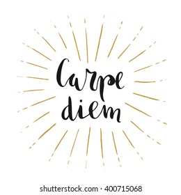 Vector calligraphy. Hand drawn lettering poster. Vintage typography card.