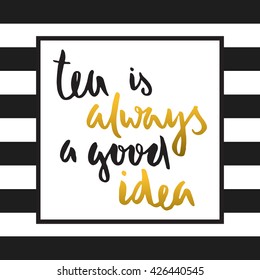 Vector calligraphy. Hand drawn lettering poster. Vintage typography card.