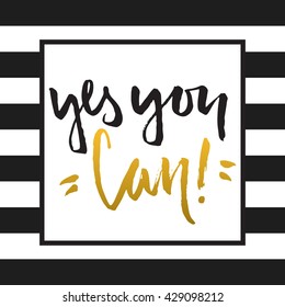 Vector calligraphy. Hand drawn lettering poster. Vintage typography card.