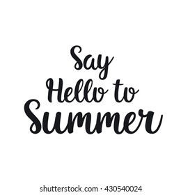 Vector calligraphy. Hand drawn lettering poster. Vintage typography card.