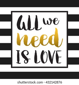 Vector calligraphy. Hand drawn lettering poster. Vintage typography card. Romantic theme.