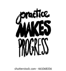 Vector calligraphy. Hand drawn lettering poster. Vintage typography card.