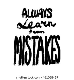 Vector calligraphy. Hand drawn lettering poster. Vintage typography card.