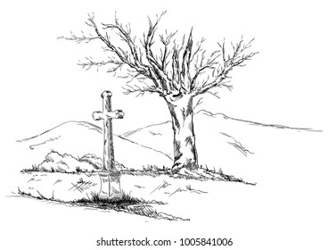 Vector - Calvary isolated on background