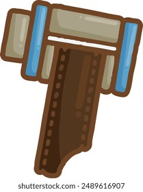 a vector of a camera film