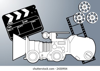 vector camera and film related items
