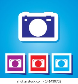 Vector camera icon
