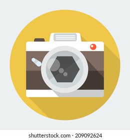 Vector camera icon