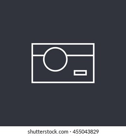 Vector camera icon