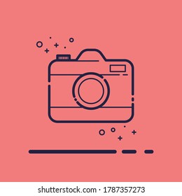 icono del vector de cámara. imagen de cámara clip art.