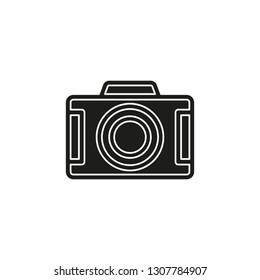 vector Camera icon - digital photography symbol - image illustration