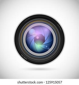 Vector camera lens