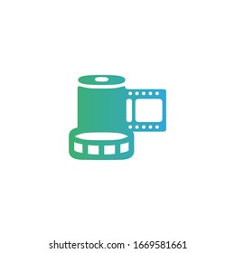 vector camera logo design. perfect for the video production industry
