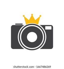 Vector Camera Logo Icon Design Template