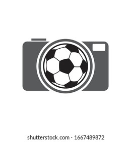 Vector Camera Logo Icon Design Template