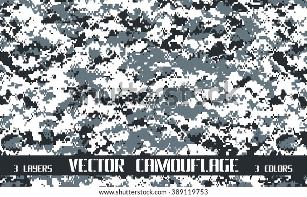 camouflage digital vector clip art