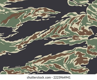 
Vector camouflage army pattern, forest texture, disguise seamless print.