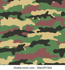 Vector camouflage. Army pattern. Illustration.