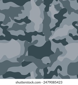 Vektorgrafik Tarnung Militär Nahtloses Muster 