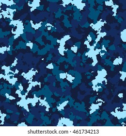 Vector camouflage navy pattern