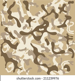 Vector camouflage pattern