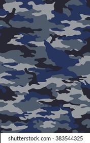 Vector camouflage pattern