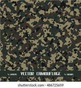 vector camouflage pattern