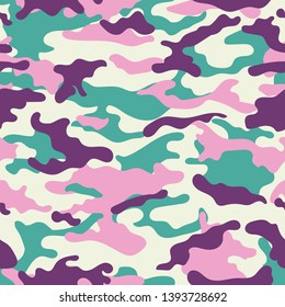 vector camouflage pattern for army. Creative camouflage military pattern