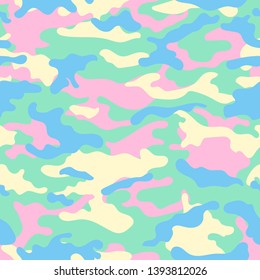 vector camouflage pattern for army. Creative camouflage military pattern