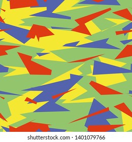 vector camouflage pattern for army. Creative triangular camouflage military pattern