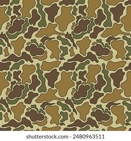 vector camouflage pattern, army print, duck hunter camo
