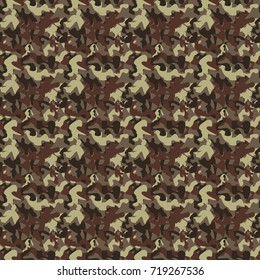 Vector camouflage pattern. Vector background of soldier grey. Camouflage pattern background. Classic clothing style masking camo repeat print. Black grey white colors winter ice texture.