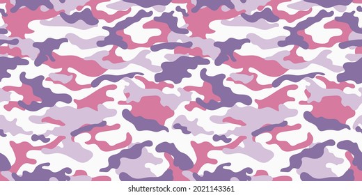 vector camouflage pattern for clothing design. Trendy camouflage military pattern