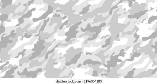 vector camouflage pattern for clothing design. Arctic military camouflage