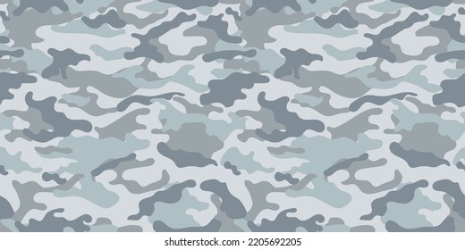 patrón de camuflaje vectorial para el diseño de ropa. Camuflaje militar ártico