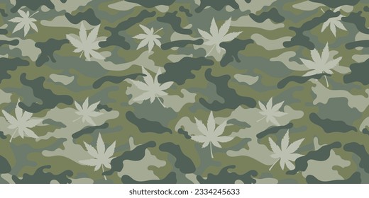 vector camouflage pattern for clothing design. Trendy camouflage military pattern	