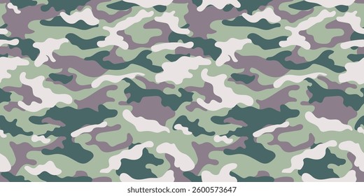 vector camouflage pattern for clothing design. Trendy camouflage military pattern
