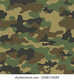 
vector camouflage pattern, repeat texture, hunting design