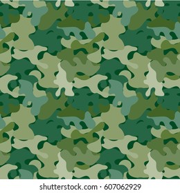 Vector camouflage seamless pattern. For wallpaper, backgrounds, textures in army or pseudo-army style