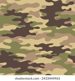 
vector camouflage seamless pattern, yellow summer background, fashionable texture for textile
