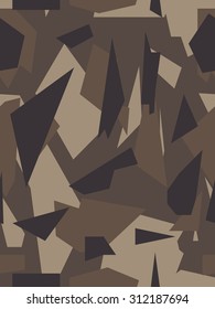 Vector camouflage series - Brown