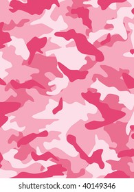 Vector camouflage series in the pink scheme.