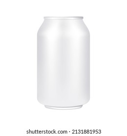 Vector can in mesh gradient style. Editable color