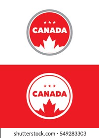 Vector Canada Emblem Set